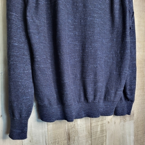 J. Crew Raglan Budded Crewneck Sweater. Blue. Size XL - Picture 8 of 10